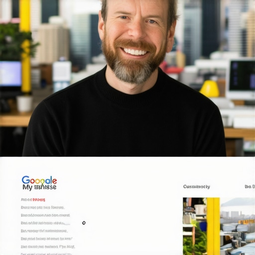 Seattle business owner optimizing Google My Business profile