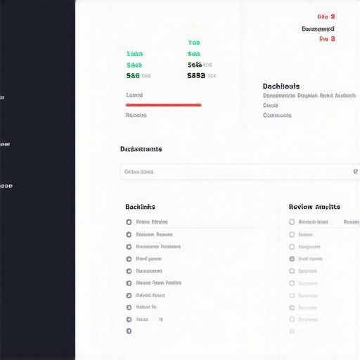 Seattle Local SEO Dashboard 2025 A futuristic dashboard showing local SEO performance metrics for Seattle.