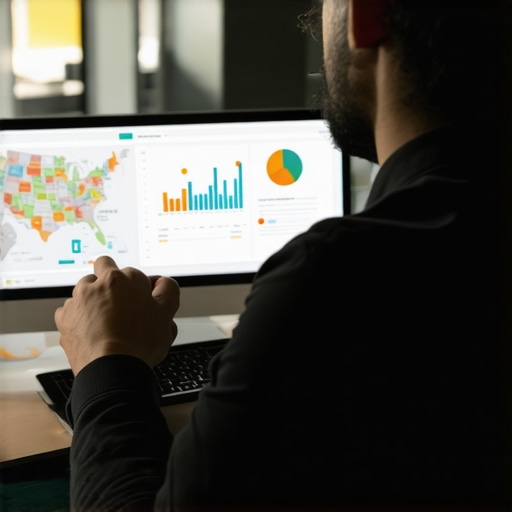 SEO strategist analyzing maps and data for Seattle local SEO