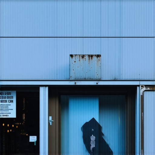 Illustration of a Seattle storefront with landmarks in background for SEO visualization