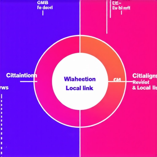 Flowchart illustrating the key steps for local SEO optimization for Washington-based businesses.