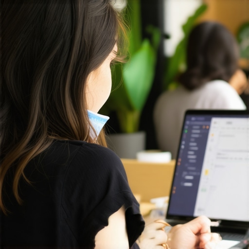 Business owner updating Google profile with local engagement in Seattle