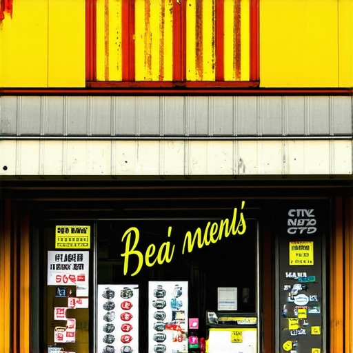 Vibrant storefront of a Seattle business in a local neighborhood